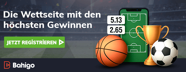 Bahigo Mobile Wetten mit hohen Gewinnchancen